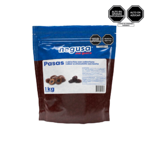 Pasas con Cobertura Sabor Chocolate con Leche 1kg